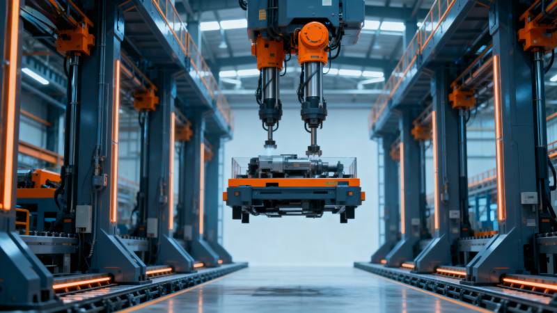 智能工厂自动化生产图片