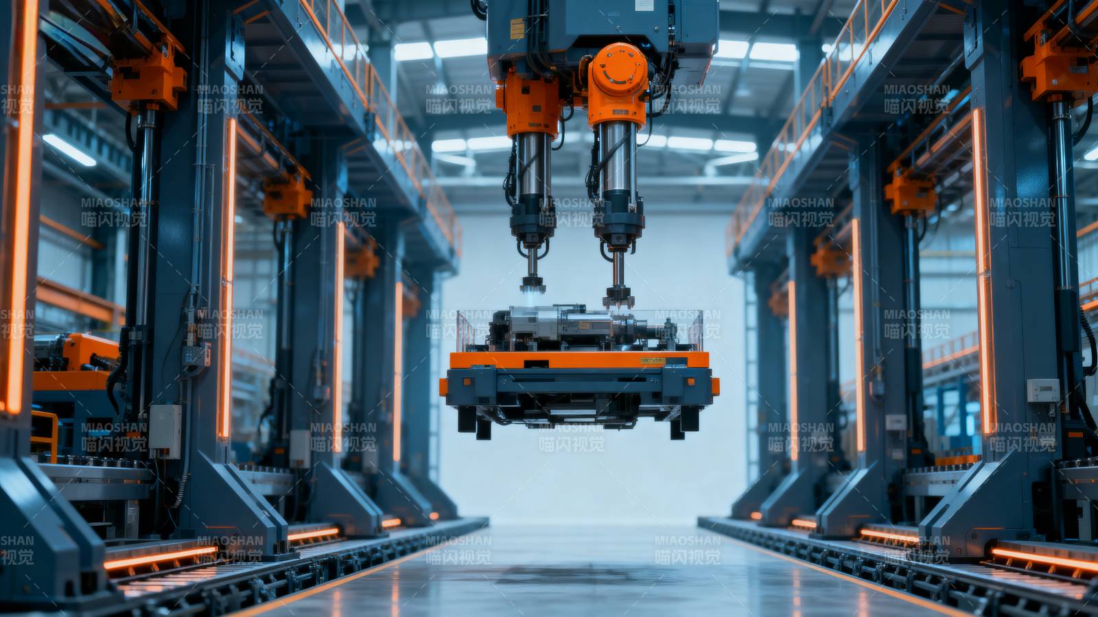 智能工厂自动化生产图片