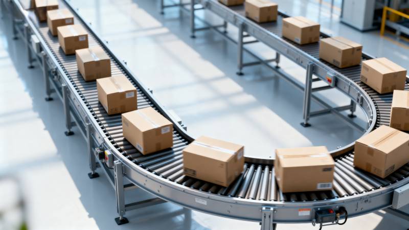 智能物流传送带图片