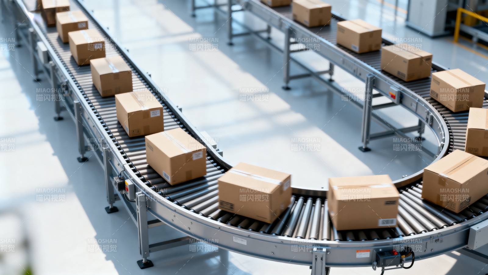 智能物流传送带图片