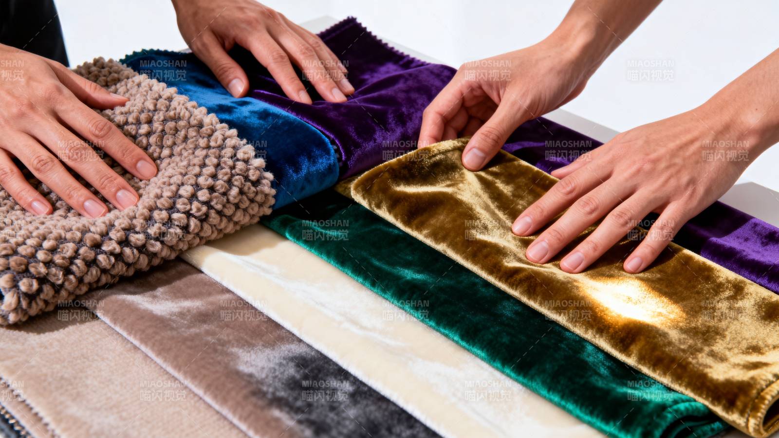 布料手感展示图片