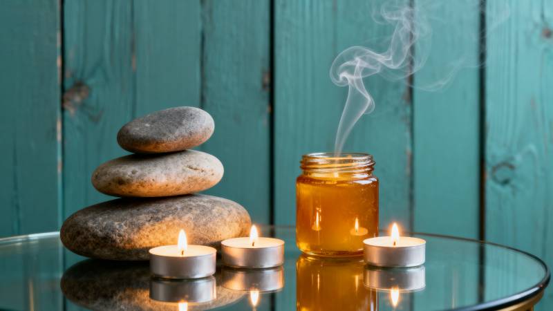 静谧禅意时光图片