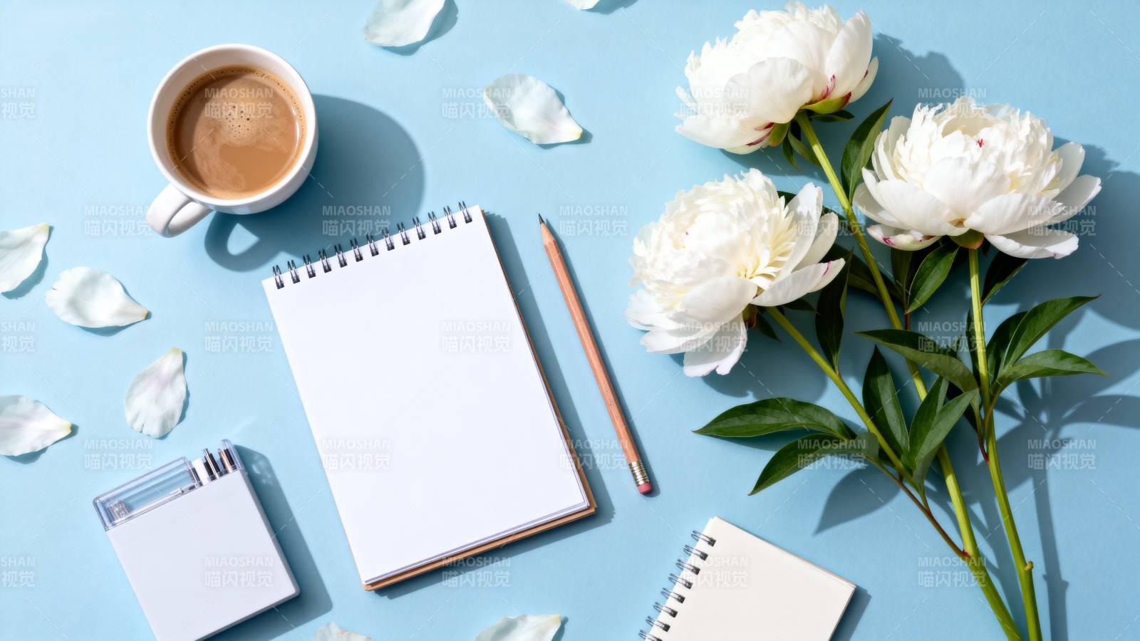 静谧办公时光图片