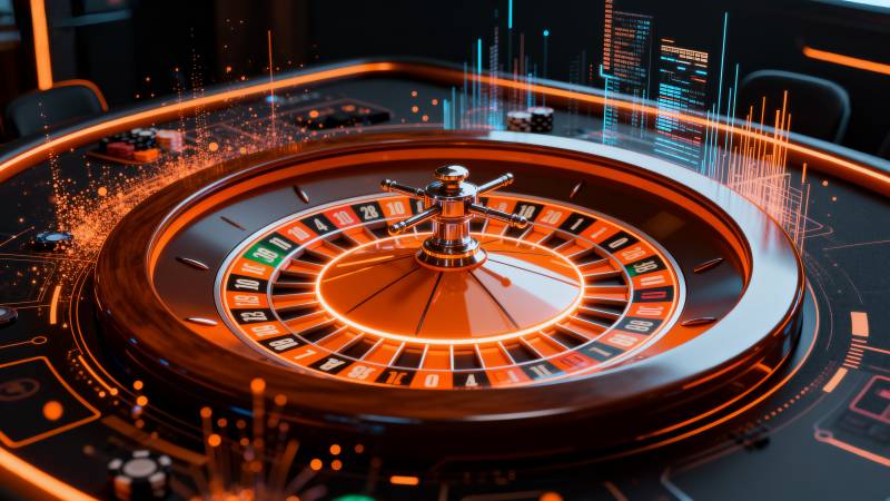 未来赌场轮盘图片