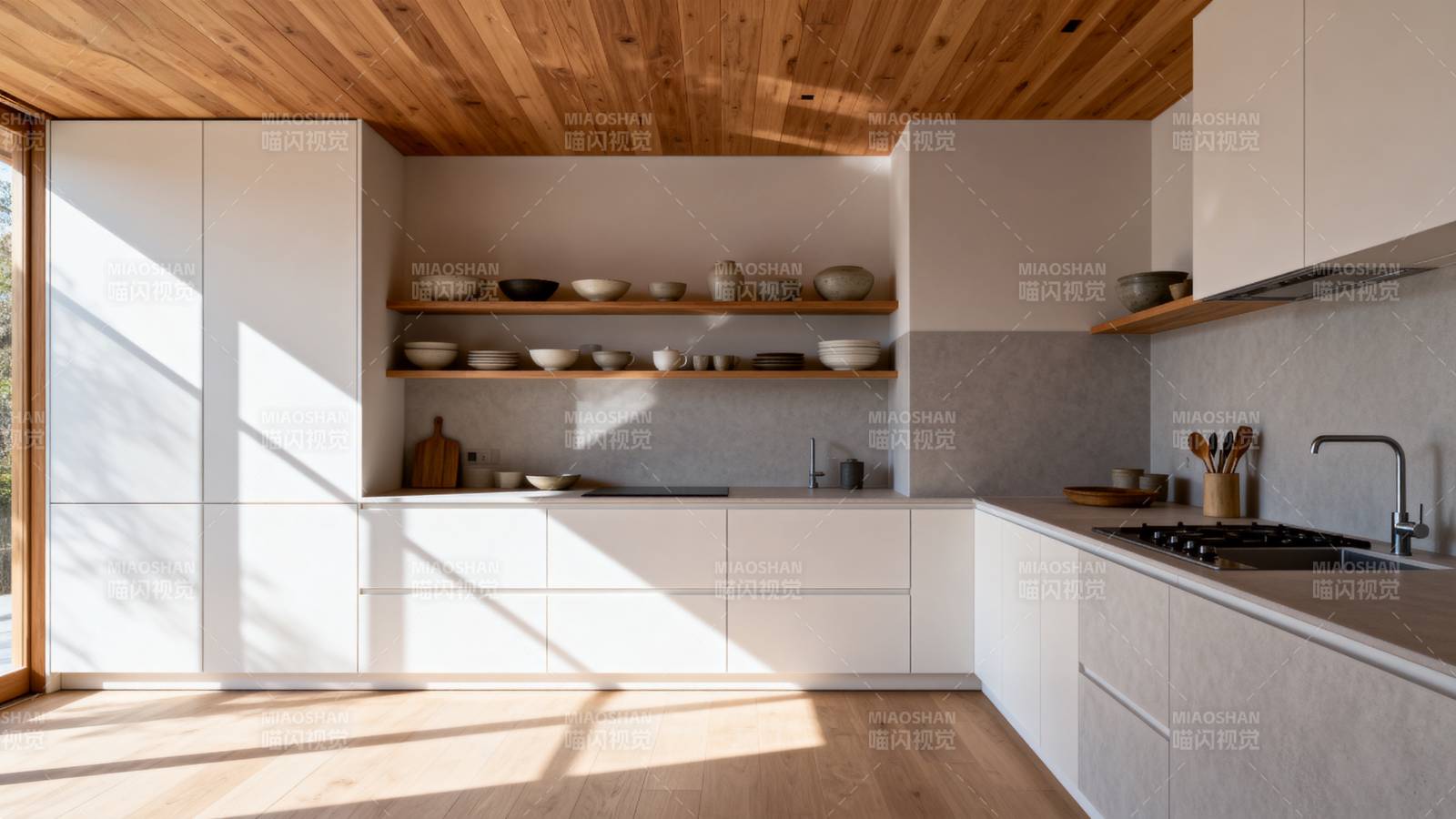 现代简约厨房设计图片