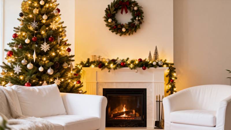 温馨圣诞客厅图片