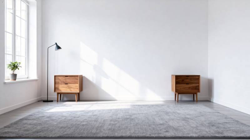 简约客厅 光影交错图片