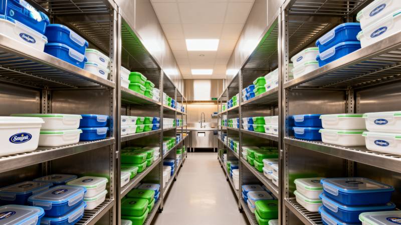 整洁的储物间图片