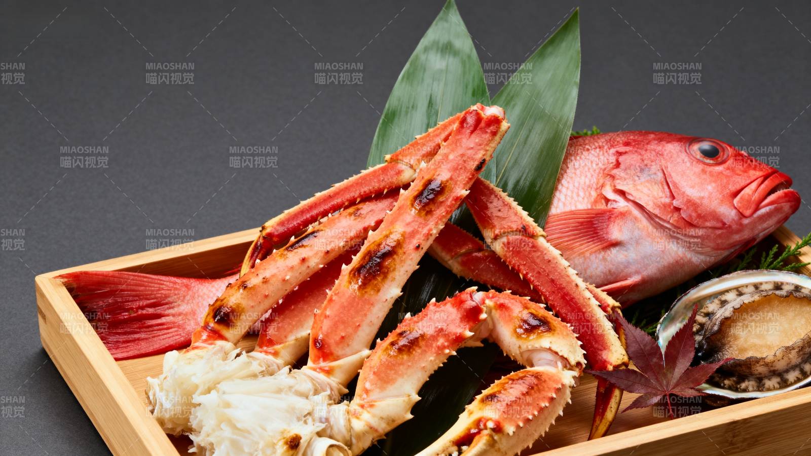 海鲜拼盘 美味诱人图片