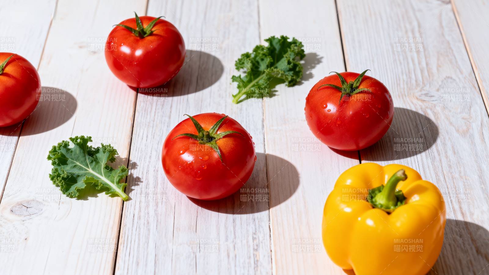 新鲜蔬果摆拍图片