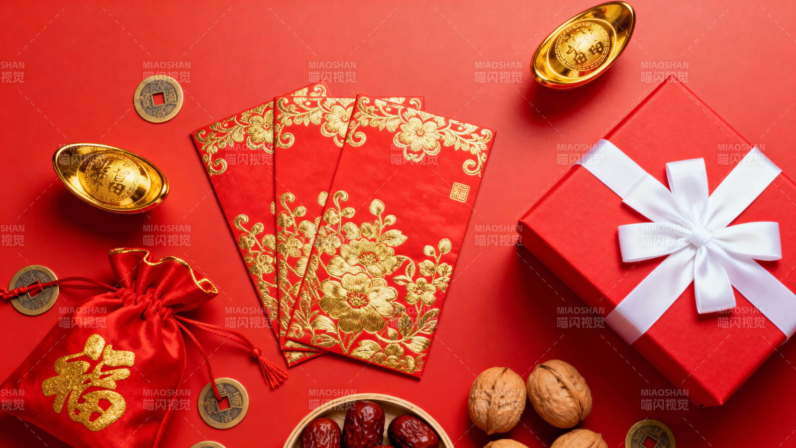 新春贺岁礼盒图片