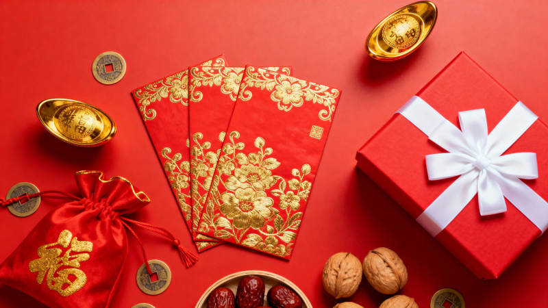 新春贺岁礼盒图片