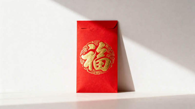 福字红包迎新春图片