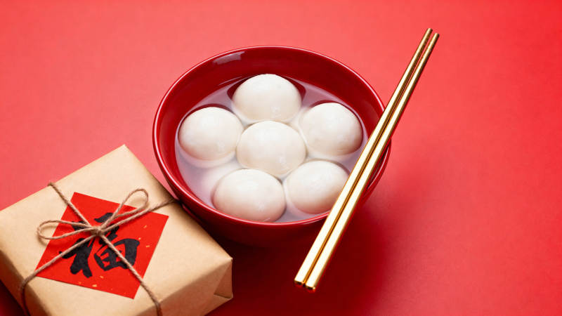 元宵节汤圆礼盒图片