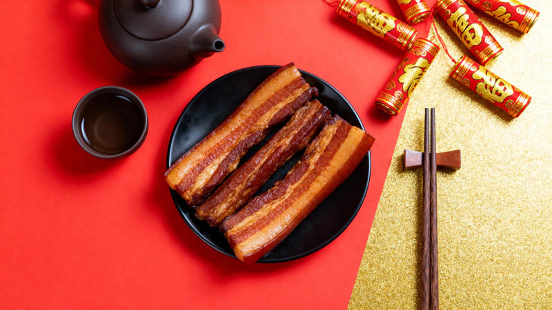 腊肉年味浓图片