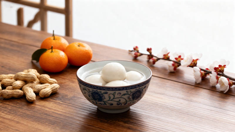 元宵佳节团圆饭图片