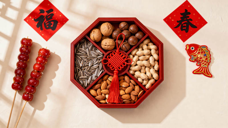 新春坚果礼盒图片