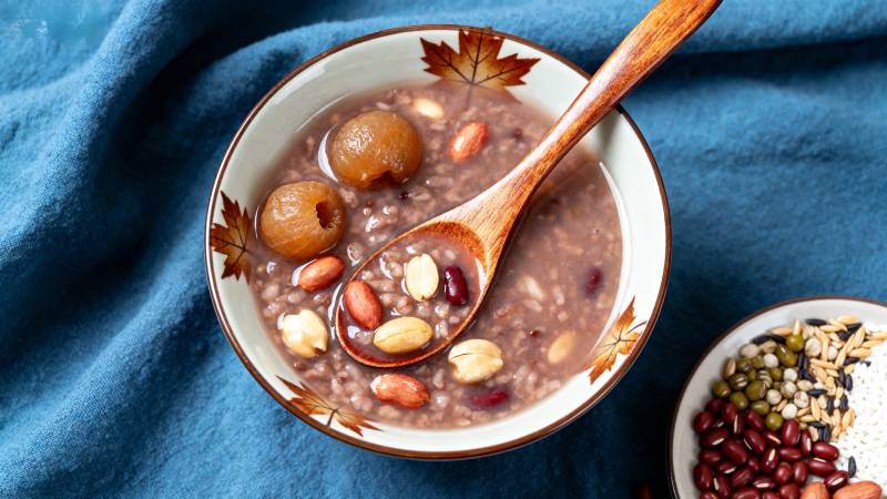 红豆莲子粥图片
