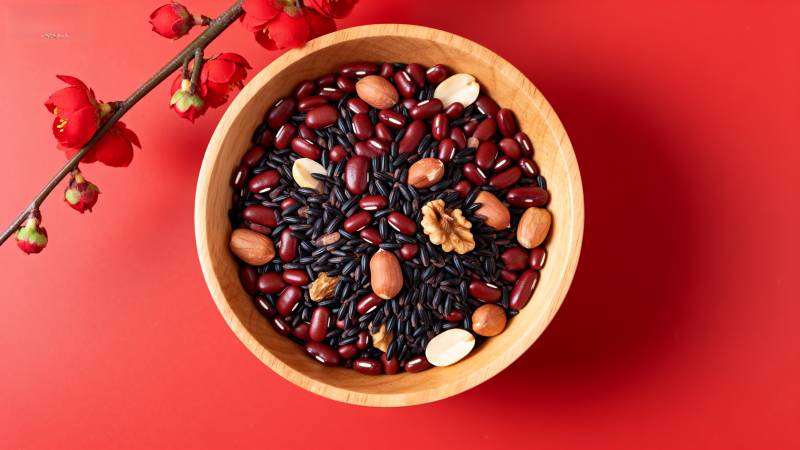 五谷杂粮养生碗图片