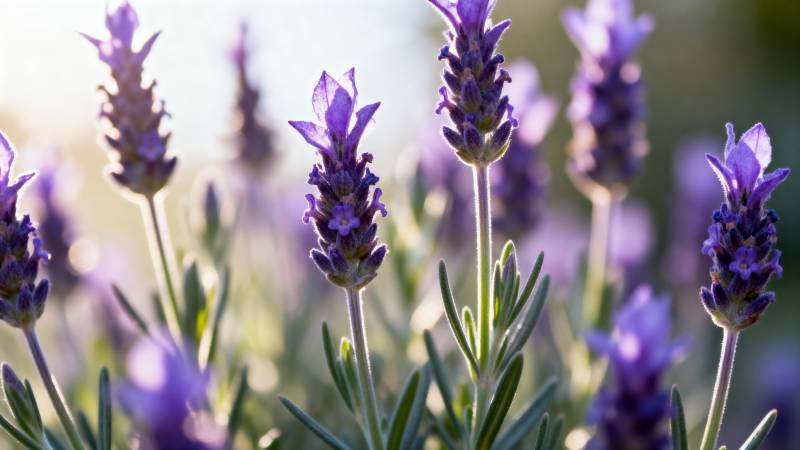 薰衣草花海图片