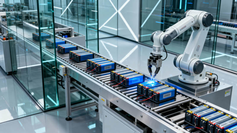 智能工厂自动化生产图片