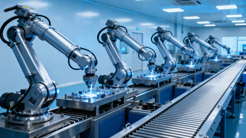 智能生产线图片