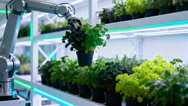 智能温室种植图片