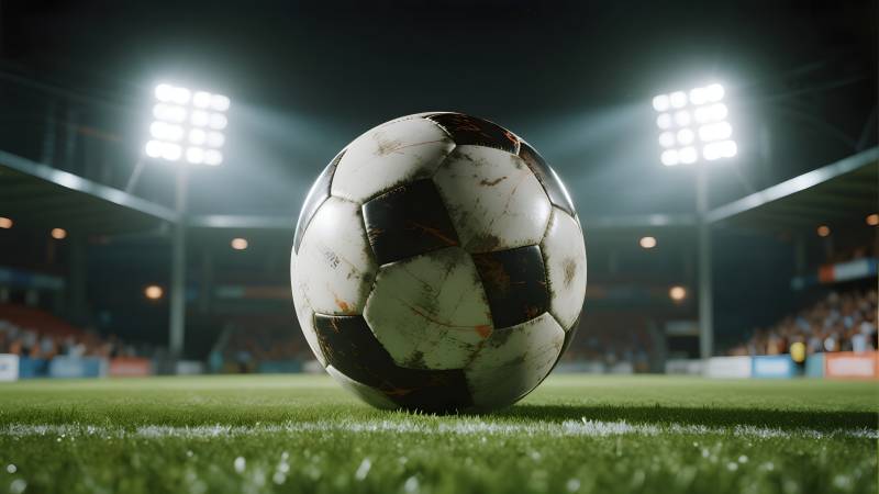 足球场上的经典瞬间图片