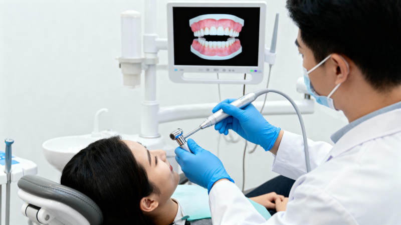 牙科诊疗现场图片