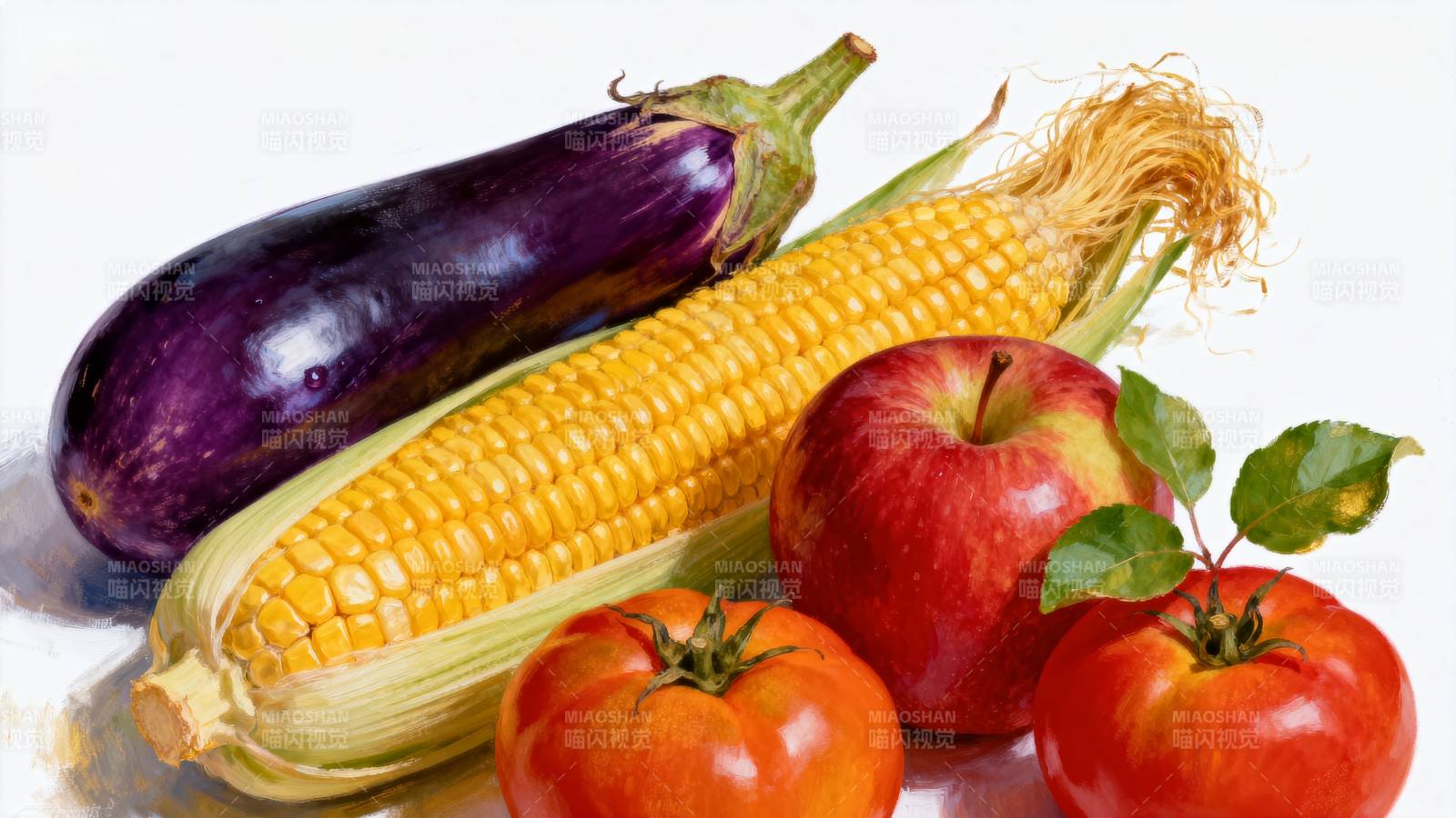 新鲜蔬果组合图片