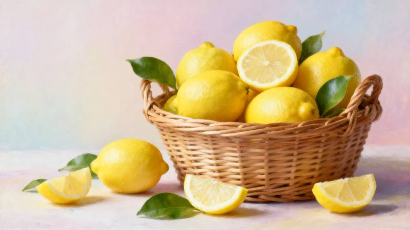 柠檬篮子图片