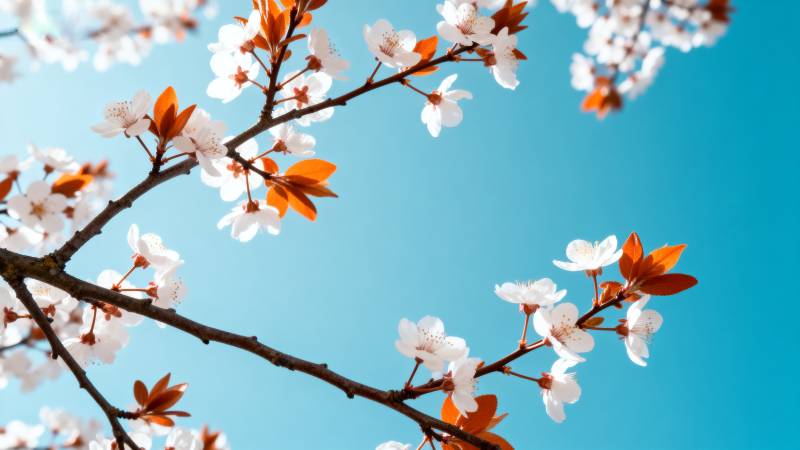 樱花绽放 春意盎然图片