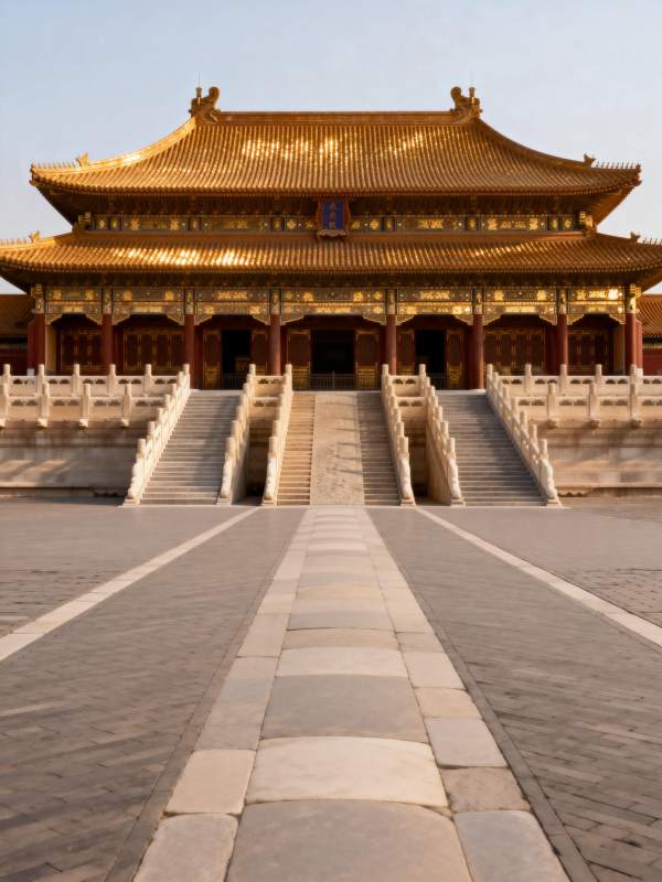 故宫金殿巍峨图片