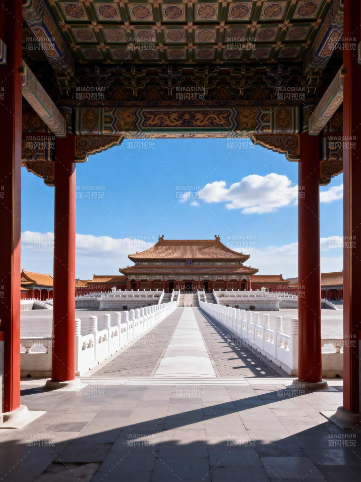 故宫太和殿前景图片