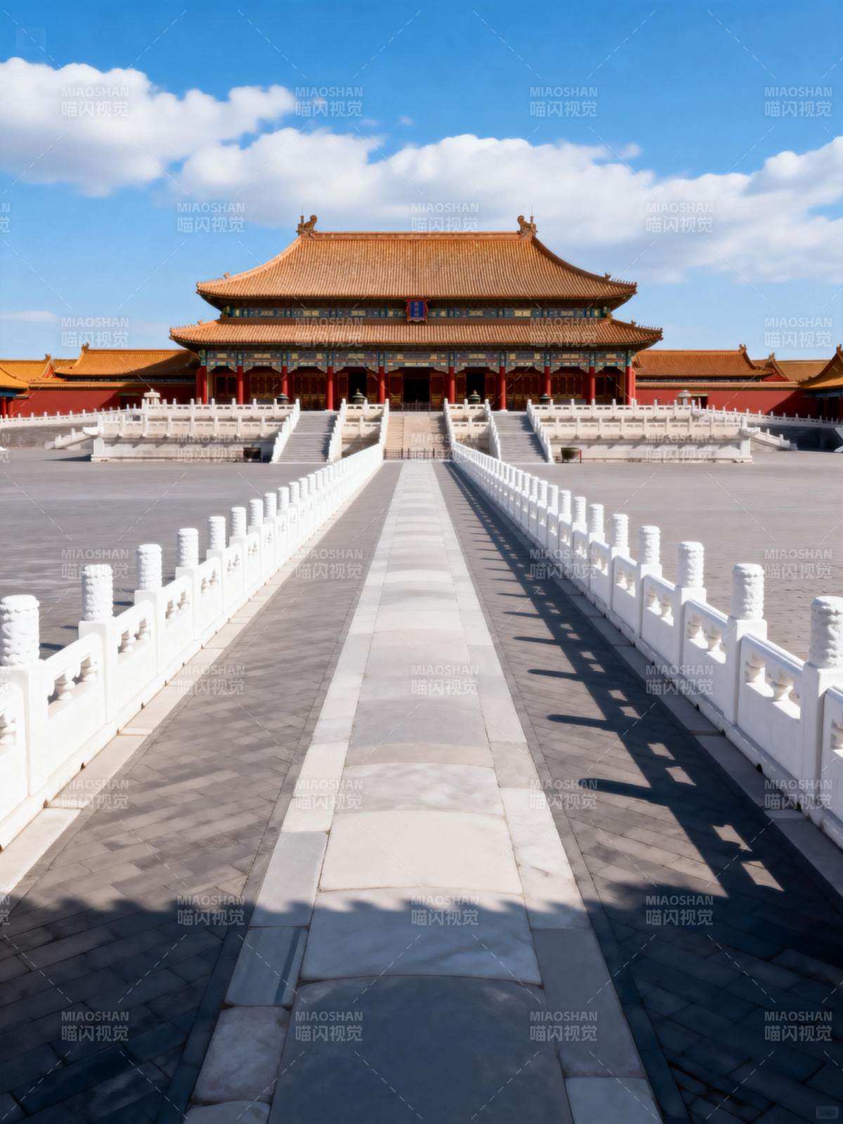 故宫太和殿前广场图片