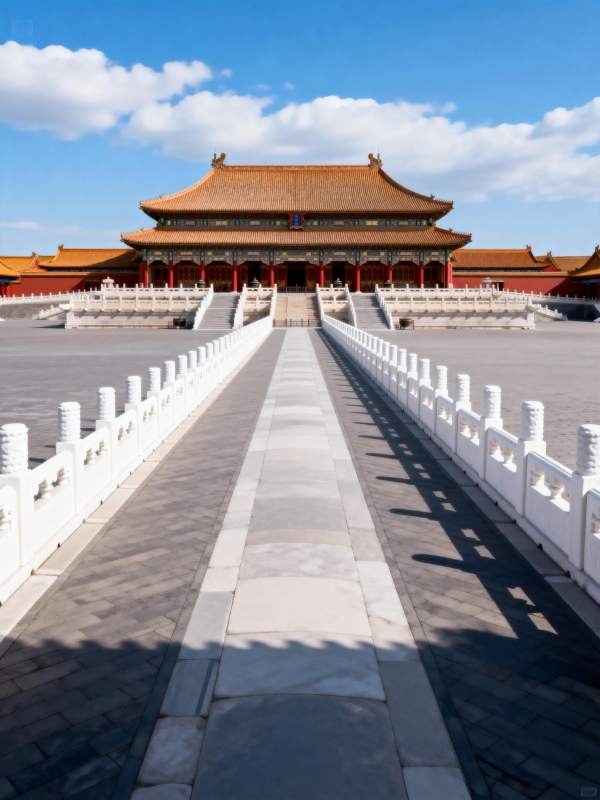 故宫太和殿前广场图片