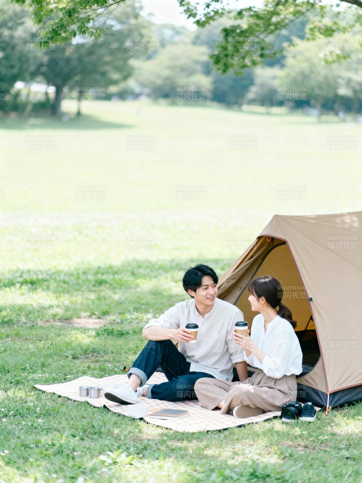 公园野餐时光图片