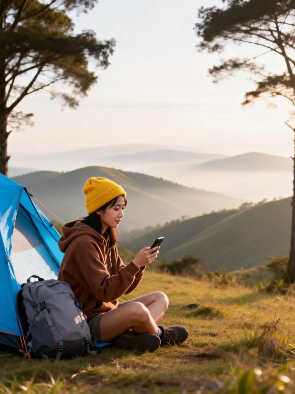 山野露营 静享时光图片