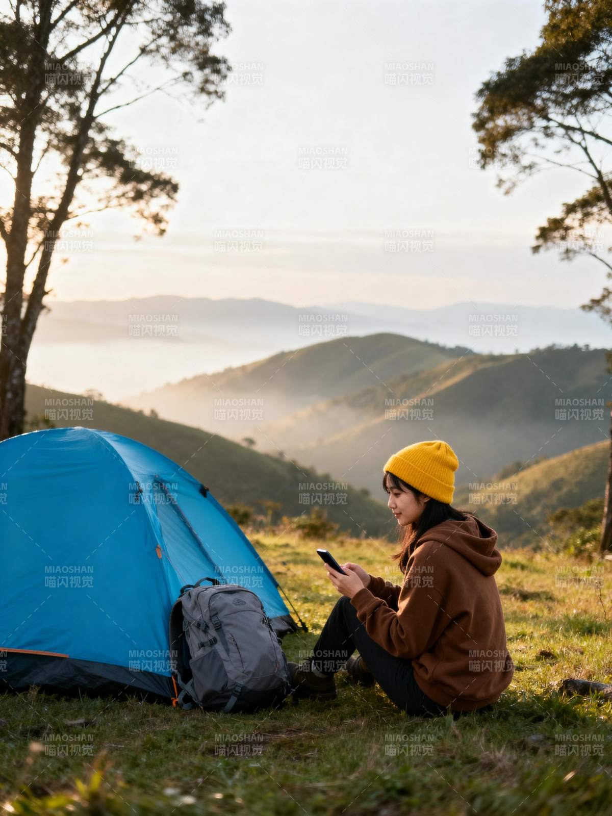 山野露营 静享时光图片