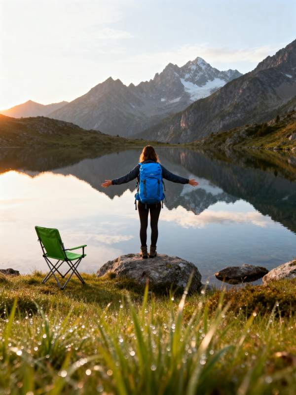 山湖静谧 心旷神怡图片