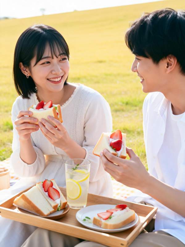 野餐甜点时光图片