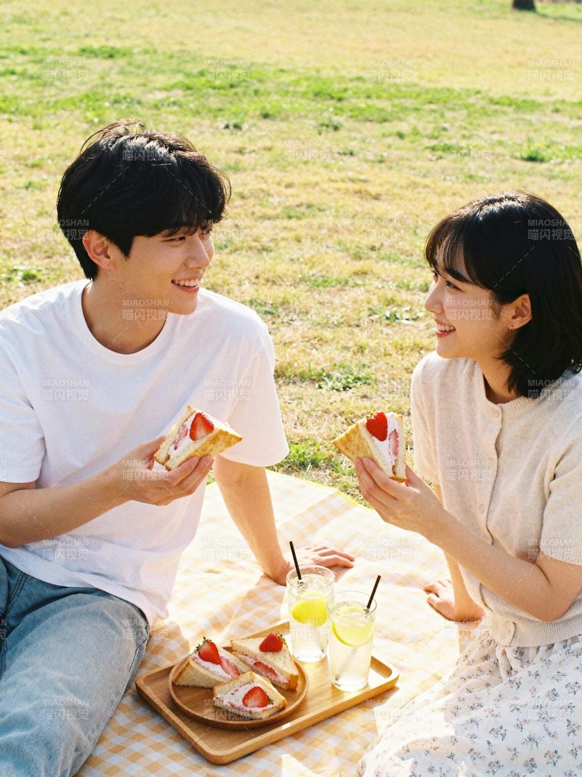 春日野餐甜蜜时光图片