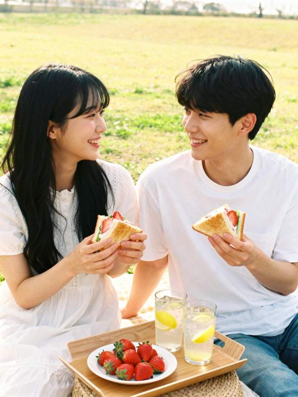 野餐甜蜜时光图片