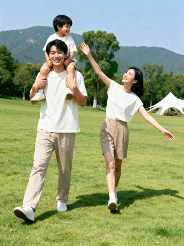 幸福一家游公园图片