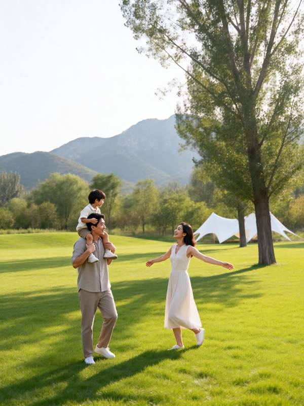 幸福一家 自然同行图片