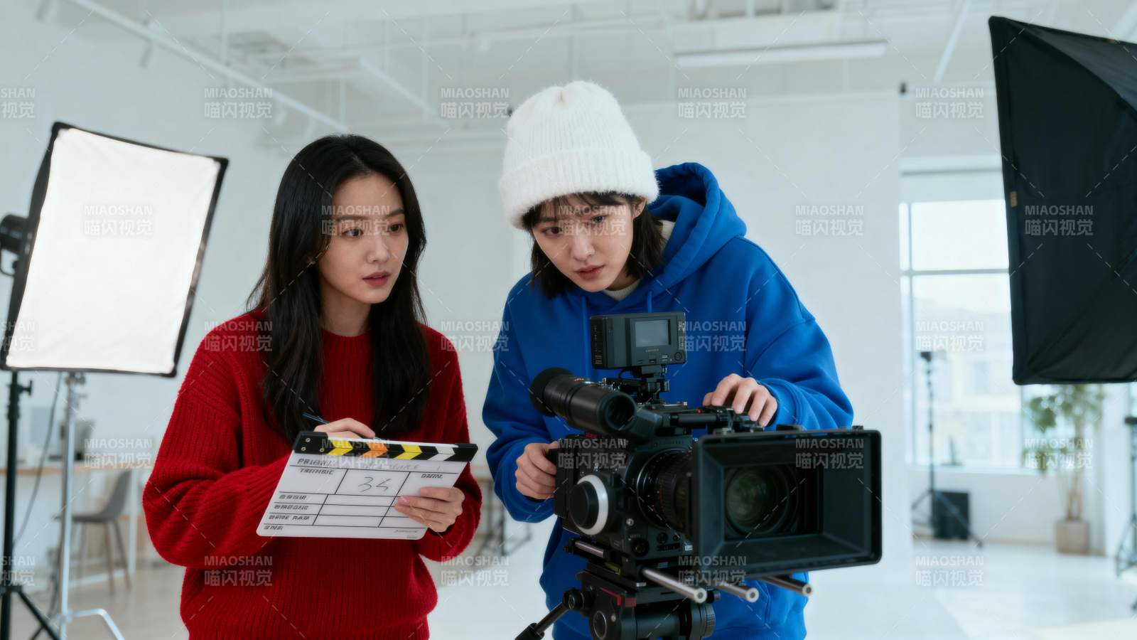 拍摄现场花絮图片