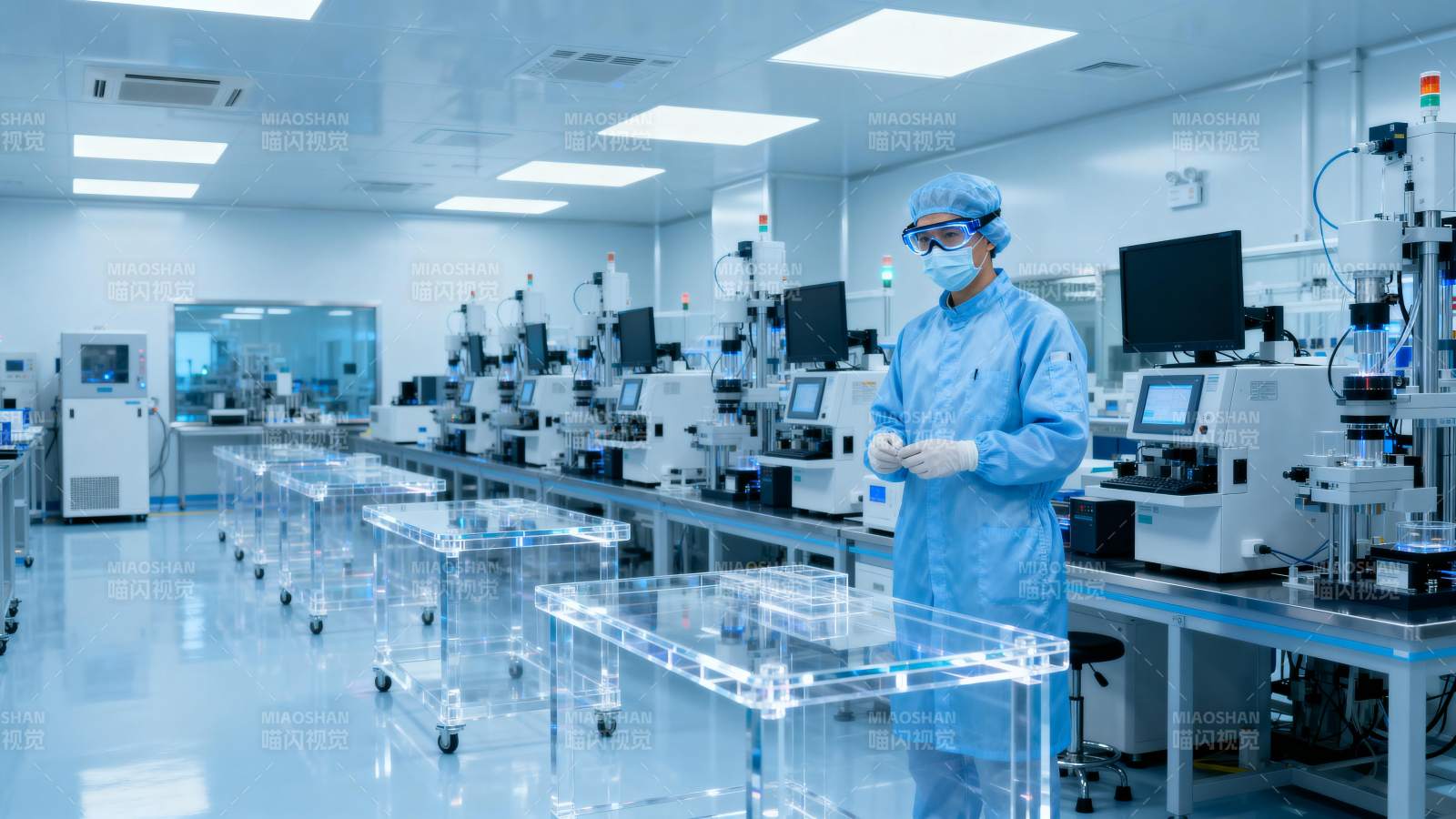 实验室科研人员工作图片