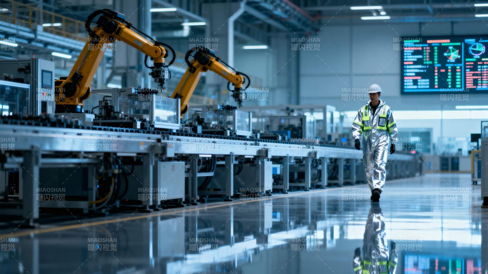 智能工厂自动化生产图片