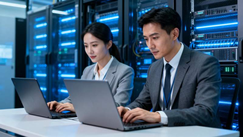 数据中心工作场景图片