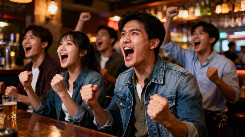 球迷狂欢时刻图片